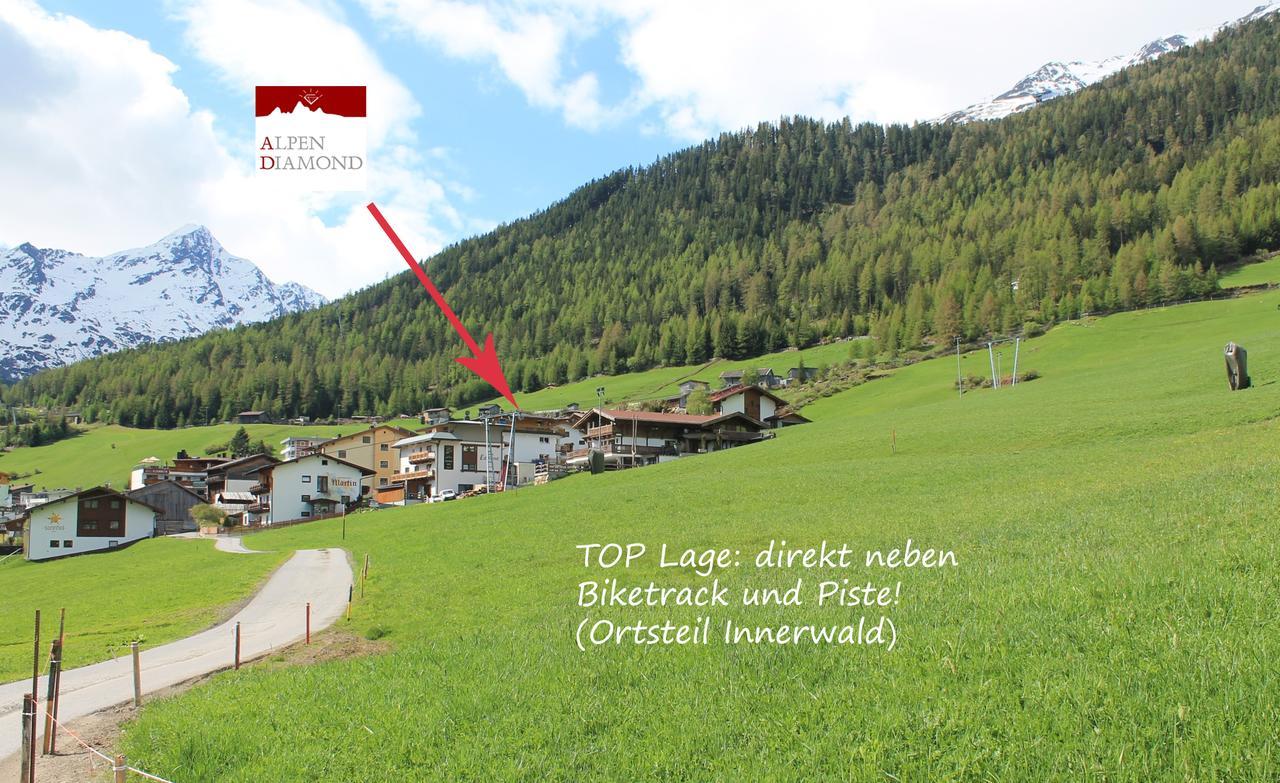 Alpendiamond Ski In & Bike Out Apartments Top 200, 400 & Penthouse 600 ゼルデン エクステリア 写真